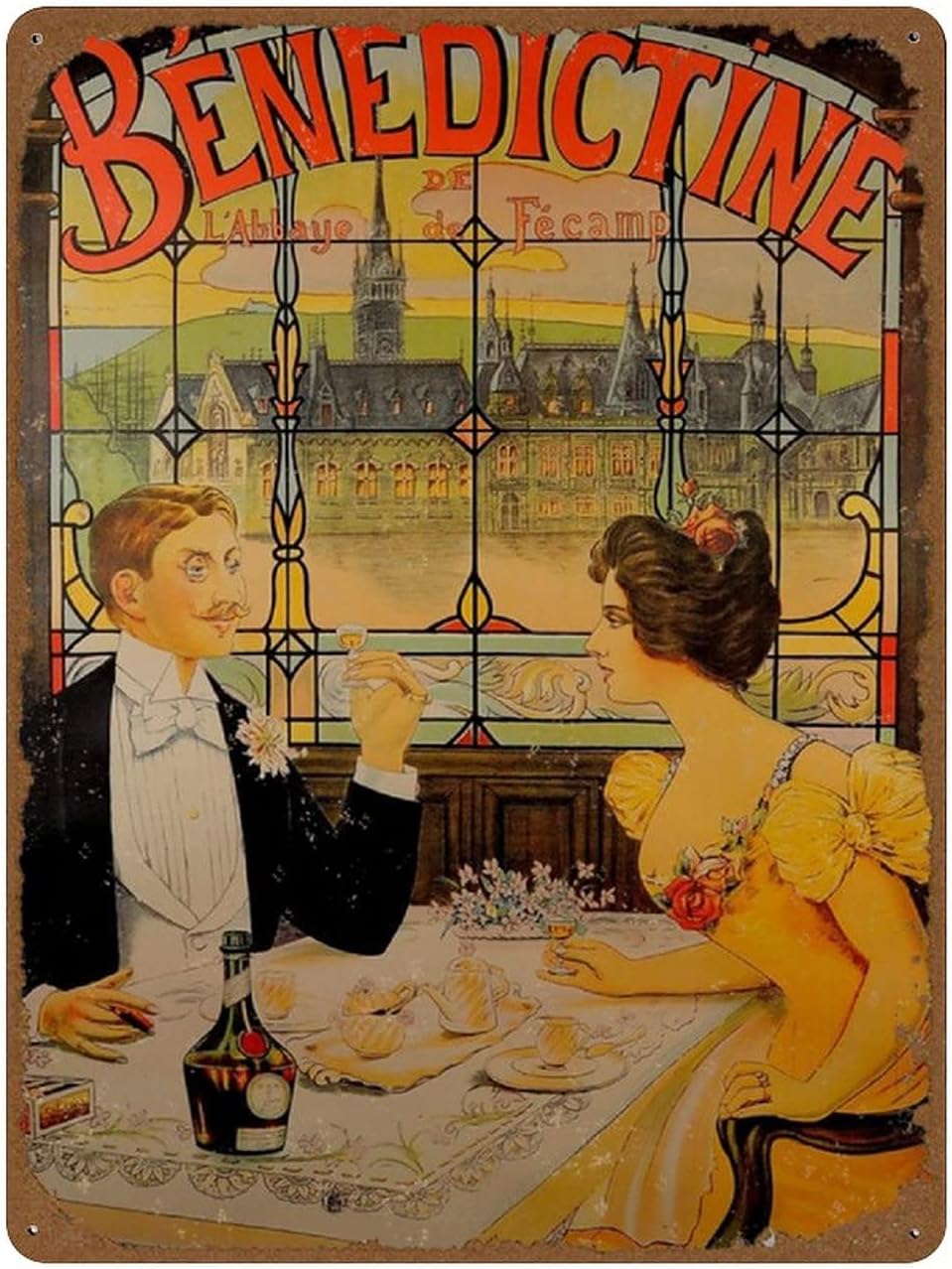 Wine Beer Spirit - Benedictijnse Frankrijk 1890 Vintage Bieren Wijnen;