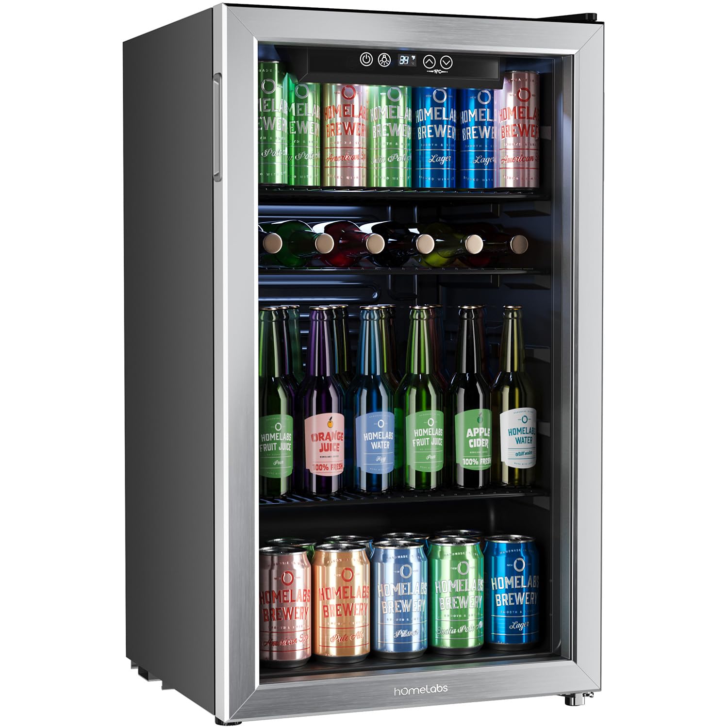 Wine Beer Fridge Small - Drankenkoelkast en -koeler - Minikoelkast met