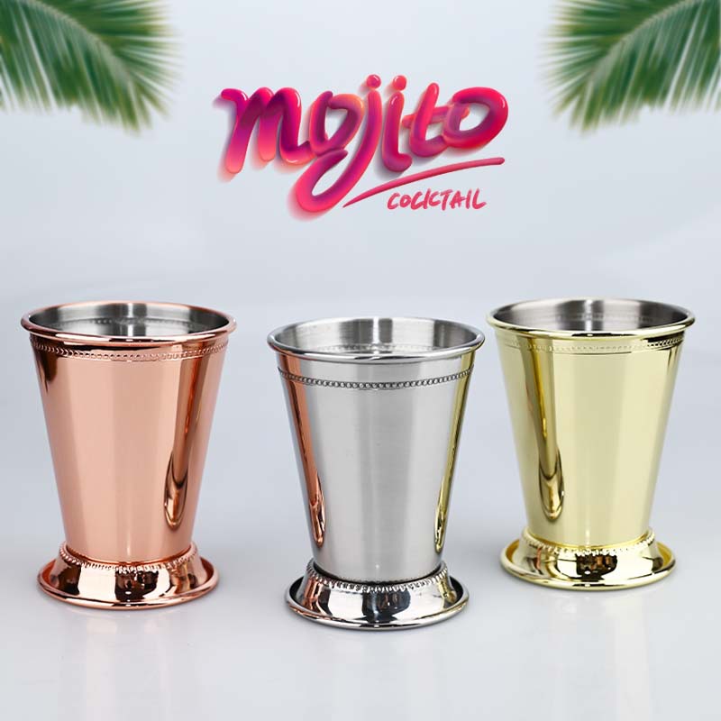 Wine Beer Mix Drink - 350Ml Mint Julep Mok Roestvrij Staal