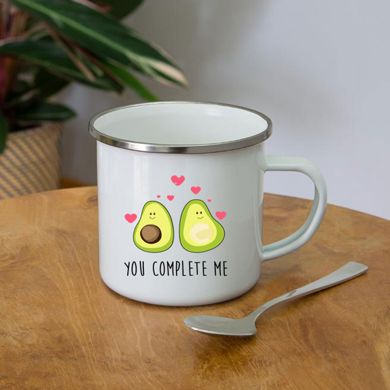 Wine Beer Festival - Cartoon Je Compleet Me Avocado Print