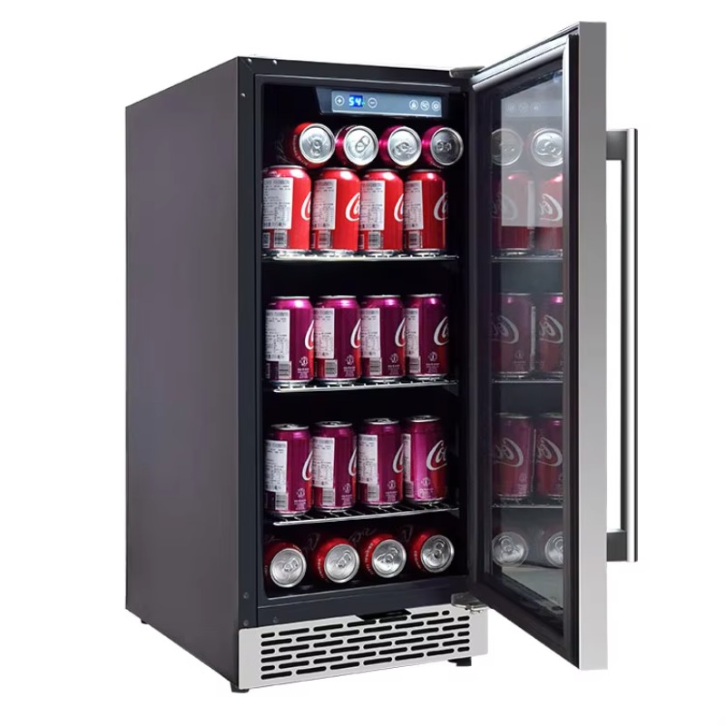 Wine Beer Fridge Small - Kleine drankbarkoelkast Aangepaste koelkasten Glazen deur