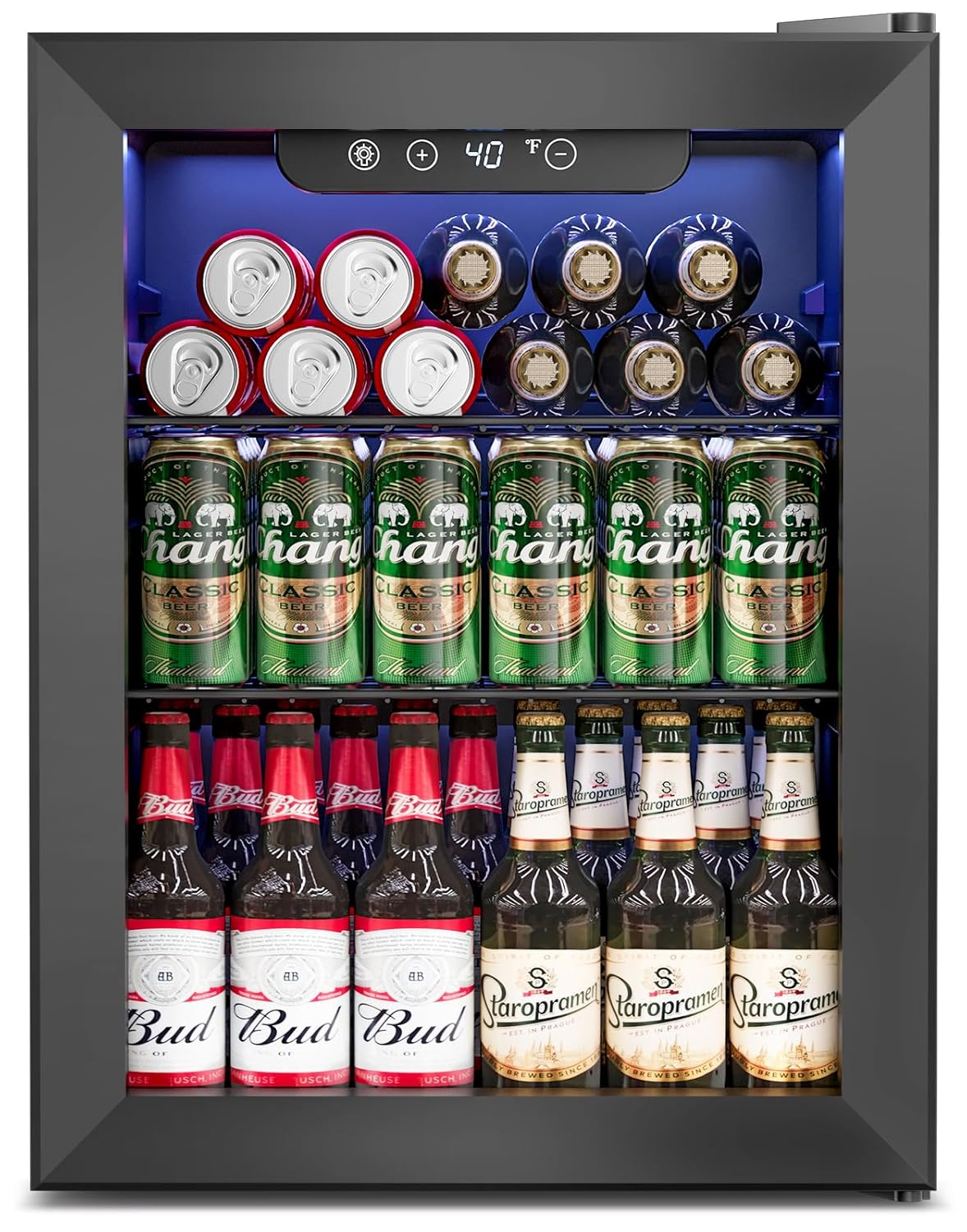 Wine Beer Fridge Small - 1,7 Cu.Ft drankenkoelkast - 68 blikjes