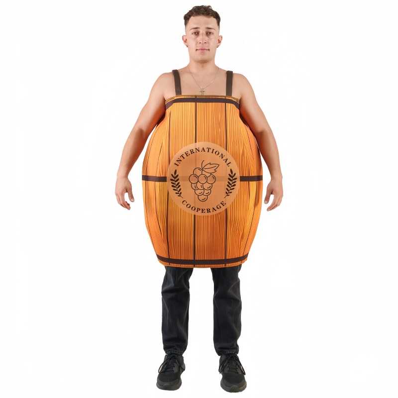 Wine Beer Festival - Unisex wijnvat prestatie jumpsuit partij cosplay
