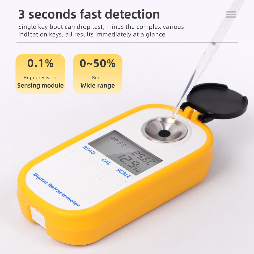 Digitale Alcohol Refractometer - Wine Beer Spirit recensie en prijs