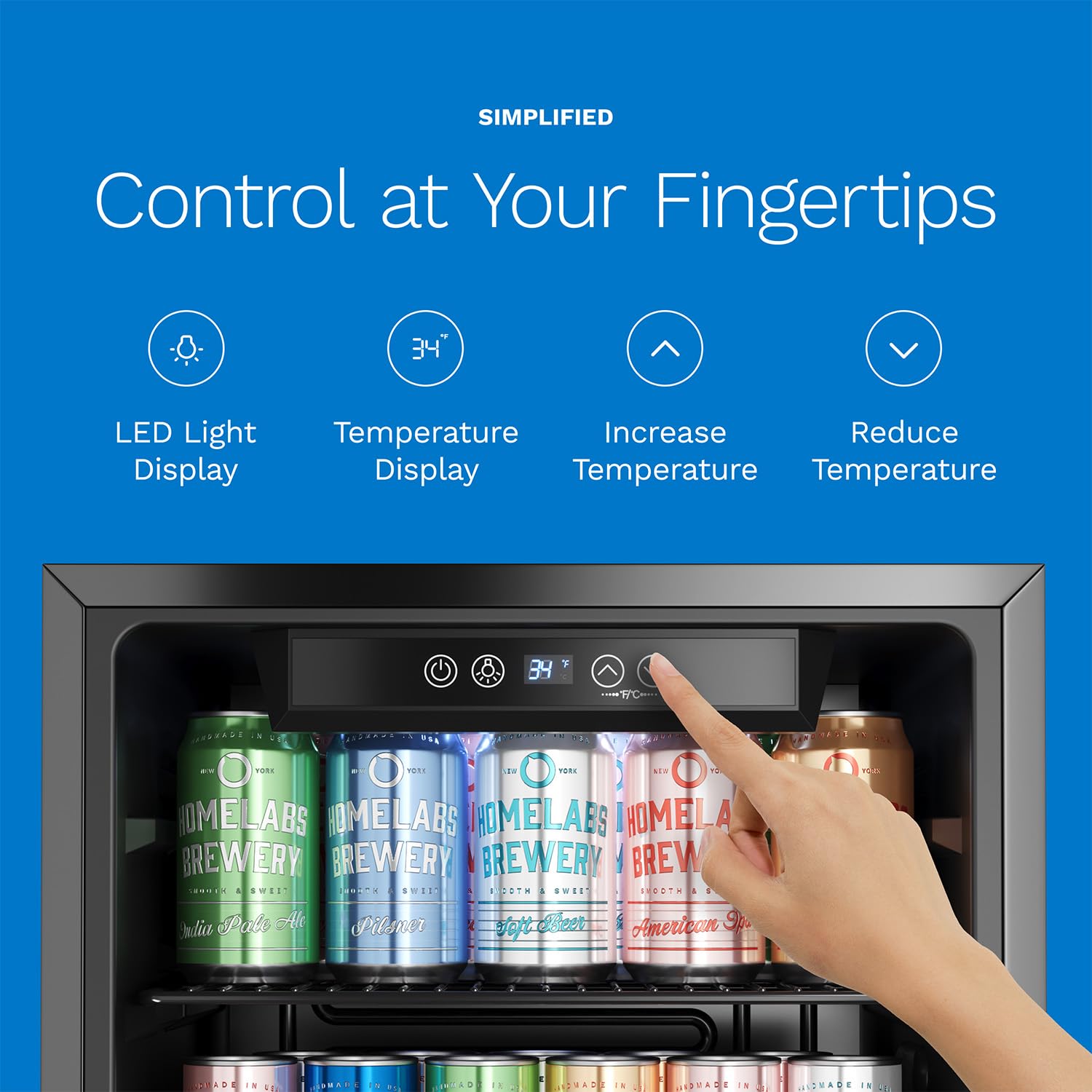Drankenkoelkast en -koeler - M - Wine Beer Fridge Small recensie en prijs