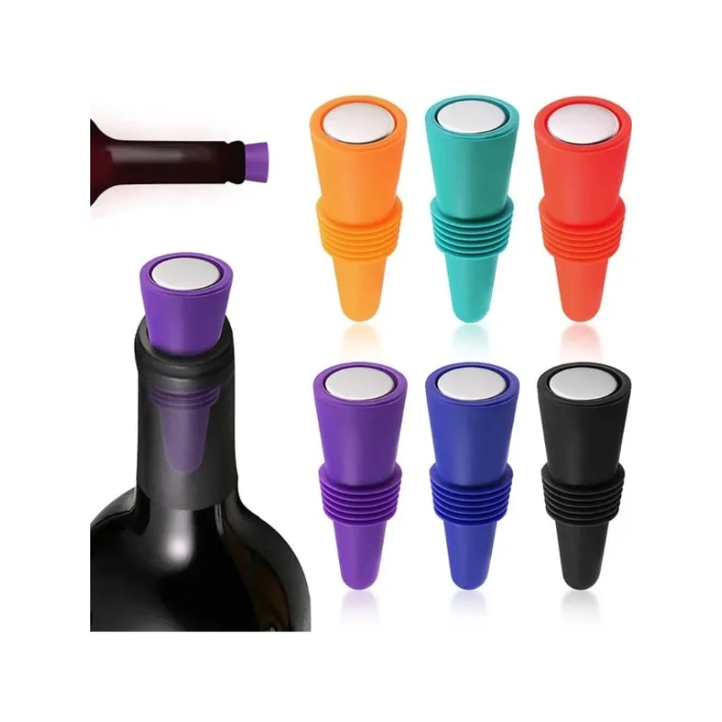 Siliconen Wijnflessenstop Set  - Taste Wine Beer Kitchen recensie en prijs