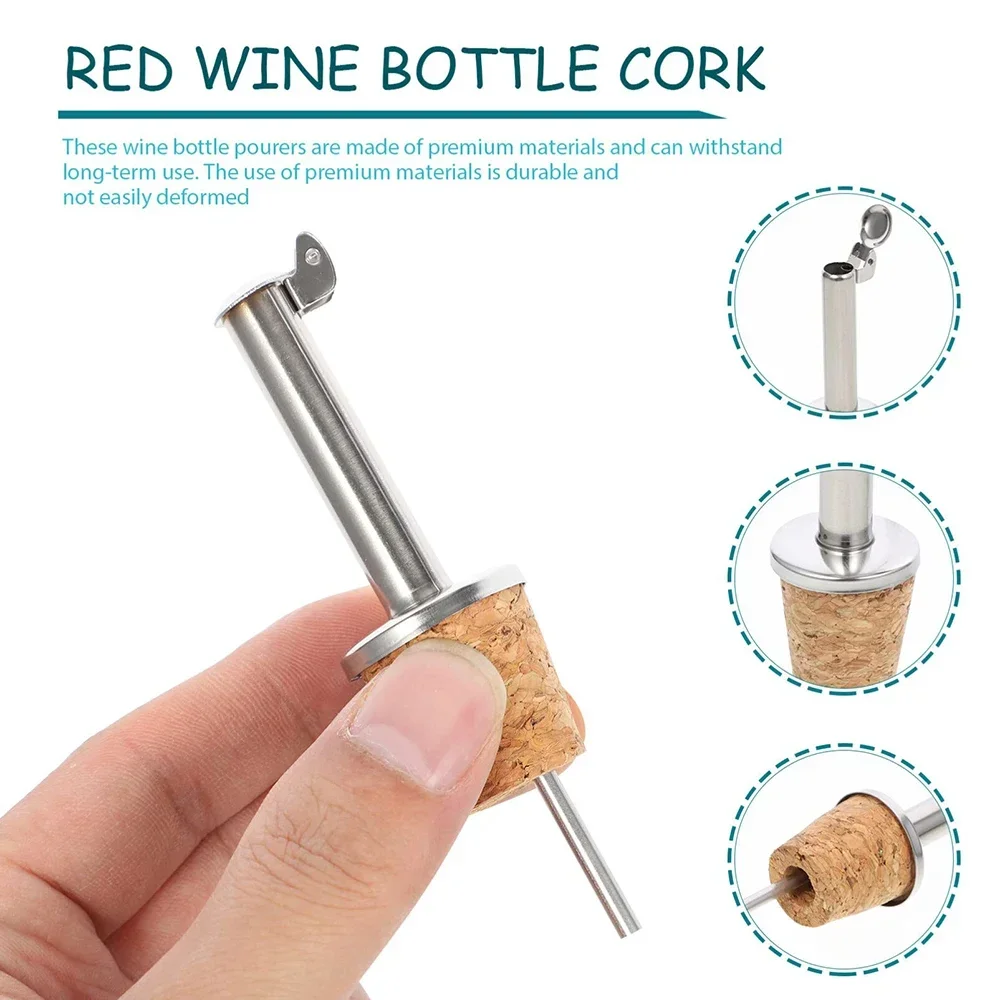 1PC Red Wine Cork Pourer Stain - Wine Beer Spirit recensie en prijs