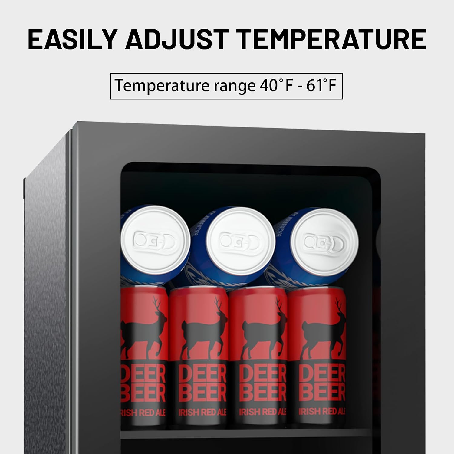 Drankenkoelkast, 24 blikjes mi - Wine Beer Fridge Small recensie en prijs