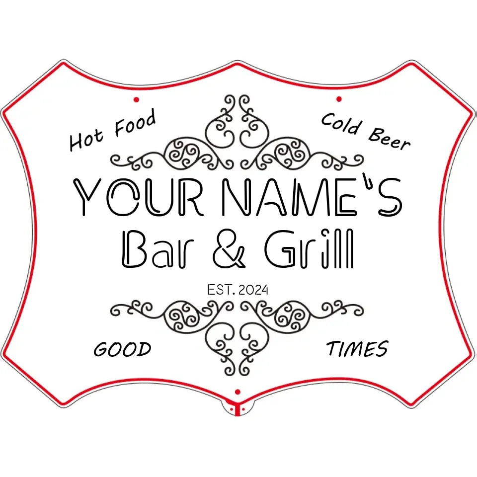 Gepersonaliseerde uw naam Bar  - Wine With Beer Name recensie en prijs