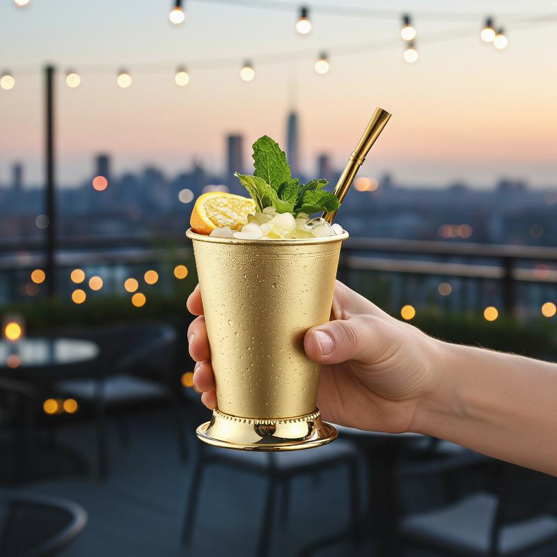 RVS Mint Julep Mok - Cocktailg - Wine Beer Mix Drink recensie en prijs