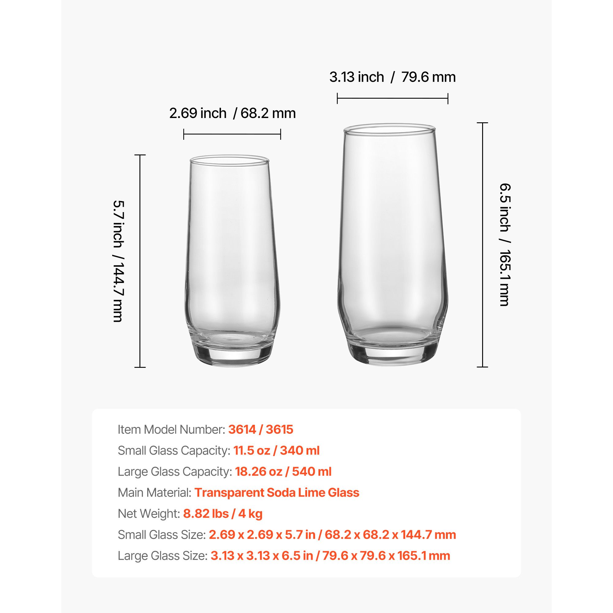 Drinkglazenset, 16-delige kris - Wine Beer Mix Drink recensie en prijs