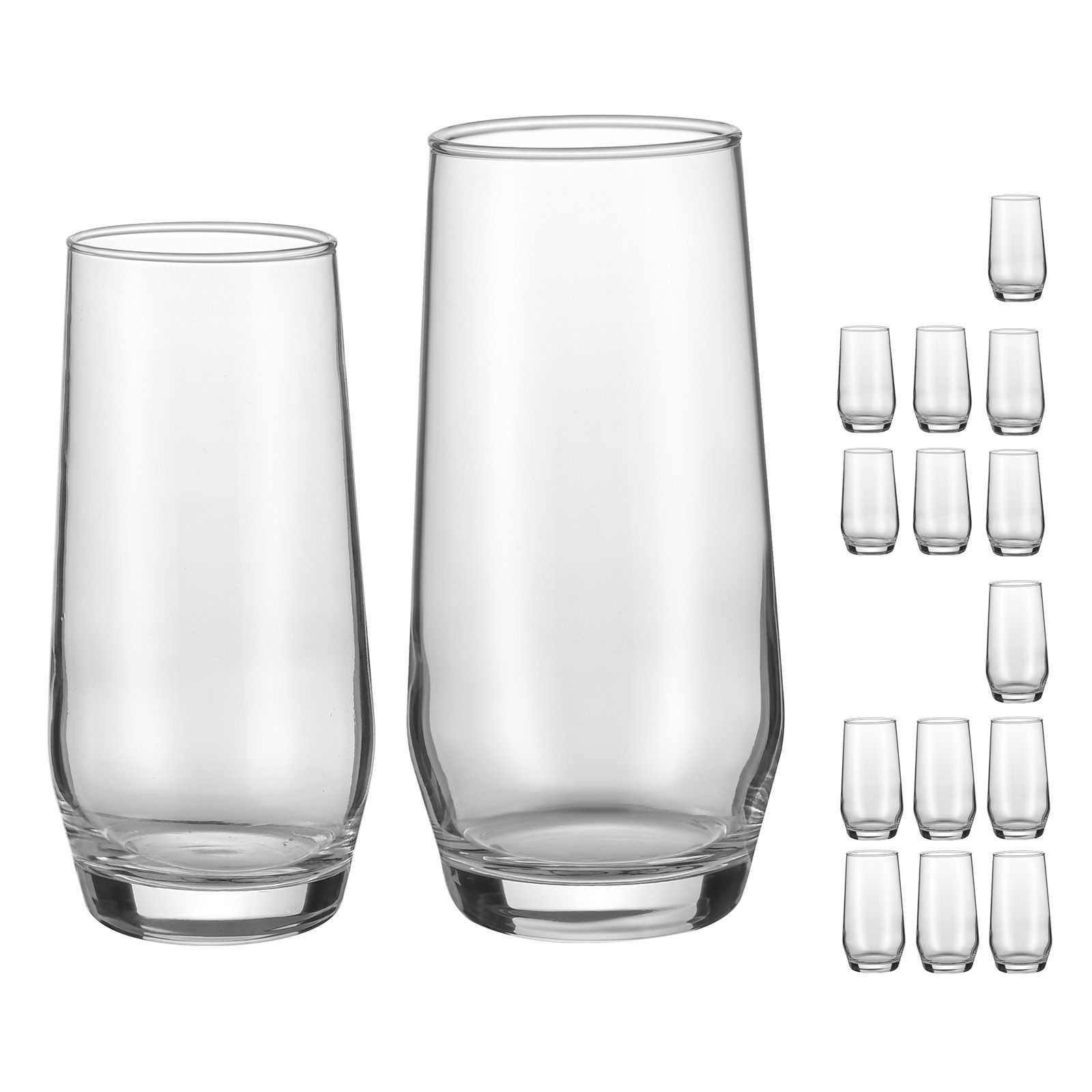 Drinkglazenset, 16-delige kris - Wine Beer Mix Drink recensie en prijs