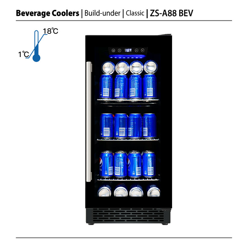 Kleine drankbarkoelkast Aangep - Wine Beer Fridge Small recensie en prijs