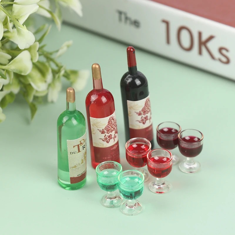 1Set 1/12 Miniatuur Wijnflesse - Taste Wine Beer Kitchen recensie en prijs