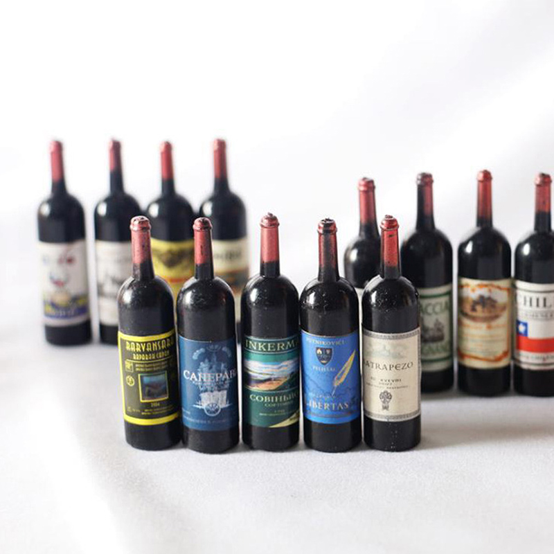 1 Set 1/12 Miniatuur Wijnfless - Taste Wine Beer Kitchen recensie en prijs